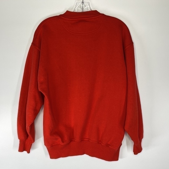 Vintage Midland Sports UW Badgers Red Crewneck Sweatshirt Medium - Picture 2 of 7